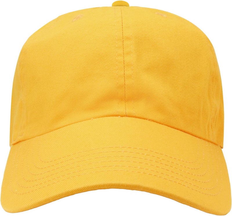 Falari Classic Baseball Cap Dad Hat 100% Cotton Soft Adjustable Size - Image 4
